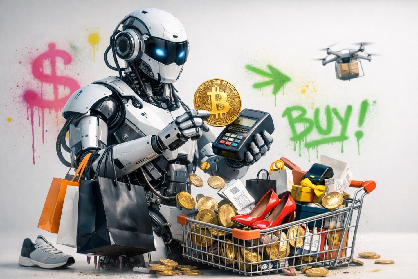 Wenn die KI shoppen geht, bekommt Bitcoin plötzlich wieder einen Job
