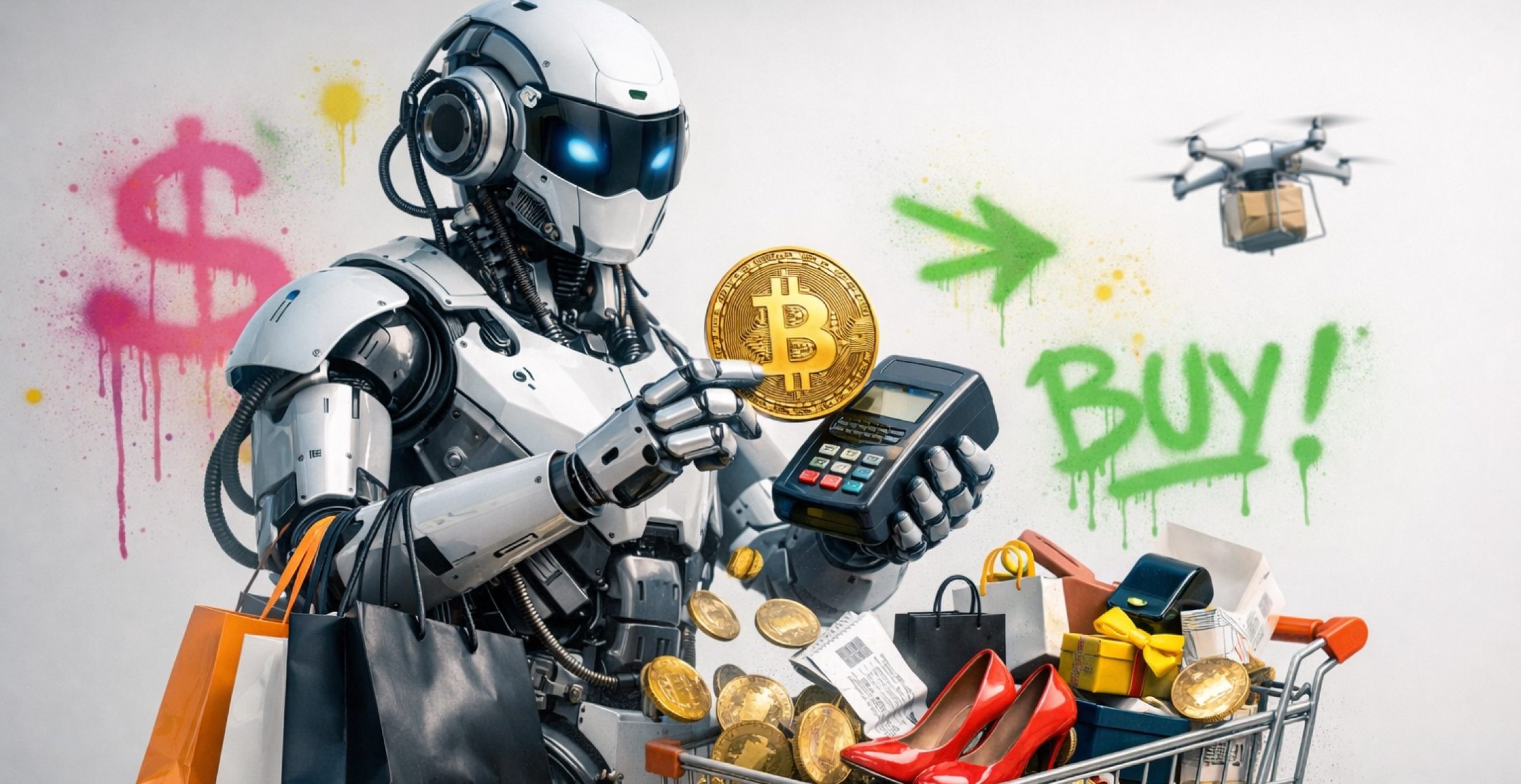 Wenn die KI shoppen geht, bekommt Bitcoin plötzlich wieder einen Job