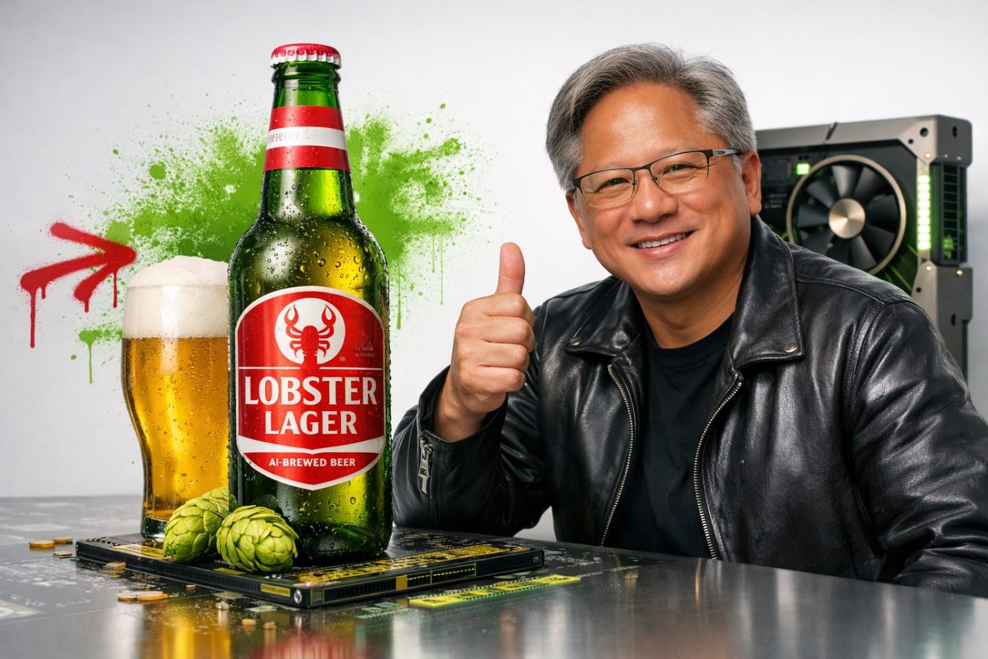 NVIDIA Chef „schmeckts“: Austria KI-Agenten brauen und vermarkten Bier