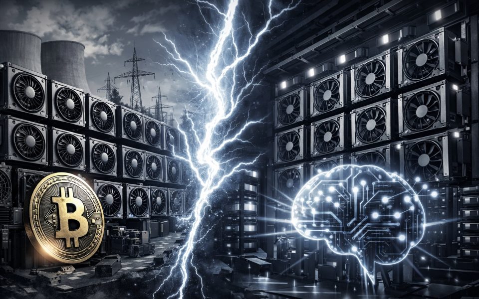 Bitcoin-Milliarden fließen in Rechenzentren, Chips und Stromkapazitäten.