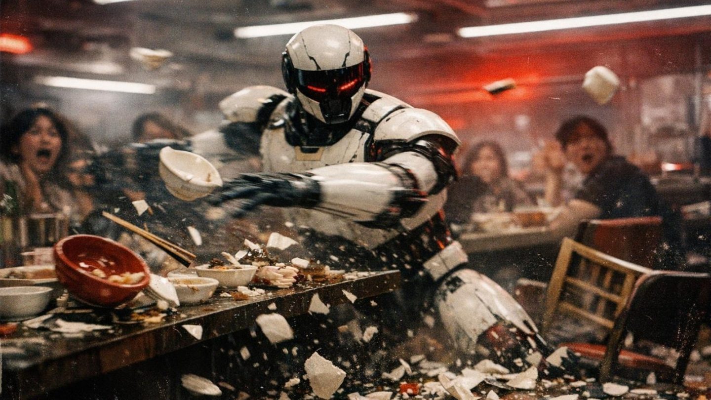 Roboter in Restaurant außer Kontrolle: Drei Menschen stoppen die „Zukunft“
