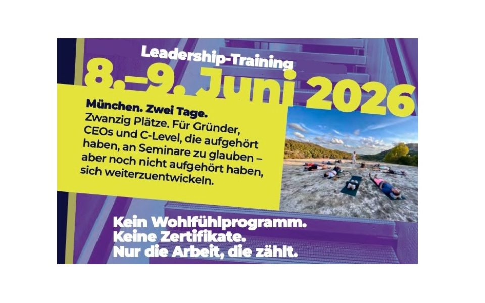 THE INNER PUNK. Training Leadership – nur 20 Plätze. Buche jetzt.