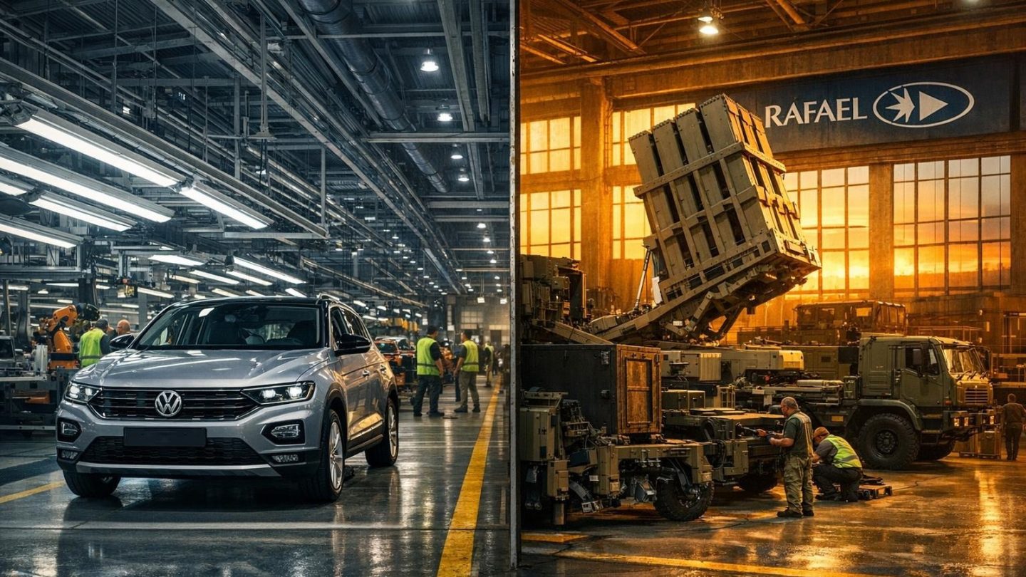 Von Golf zu Granaten: Will VW Osnabrück mit dem Iron Dome retten?