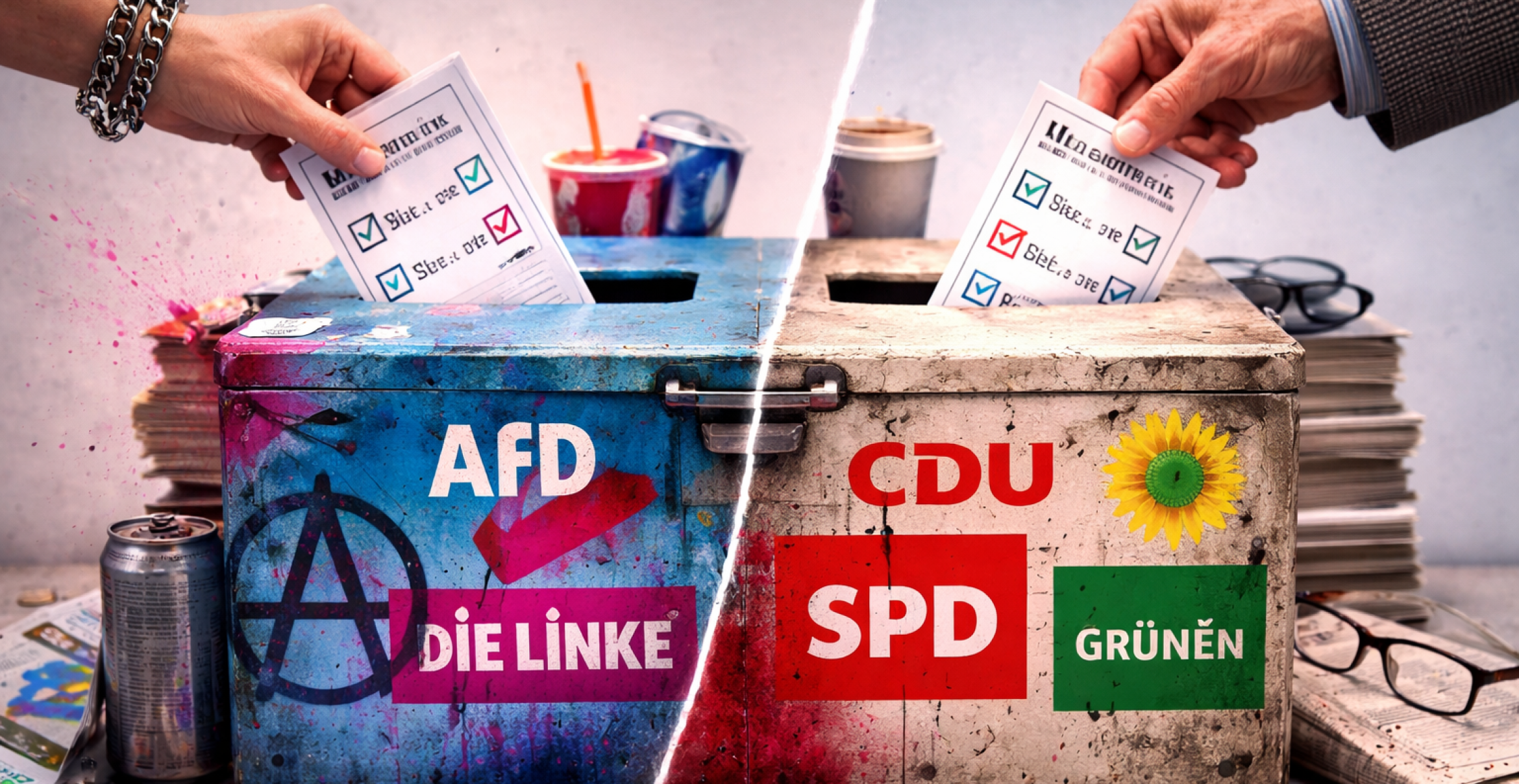 Rheinland-Pfalz ist der Vorgeschmack: Die Jugend wählt Systembruch