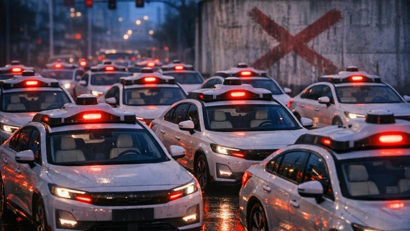 Baidu-Robotaxis: 100 Taxis tot – Peking dreht den Hahn zu