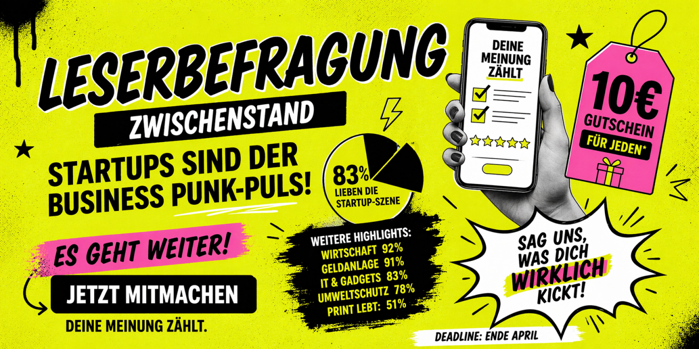 Wirtschaft schlägt Kosmetik: Was Business-Punk-Leser wirklich wollen