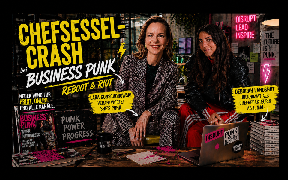 Mehr Punk bei Business Punk: Neustart in der Chefredaktion