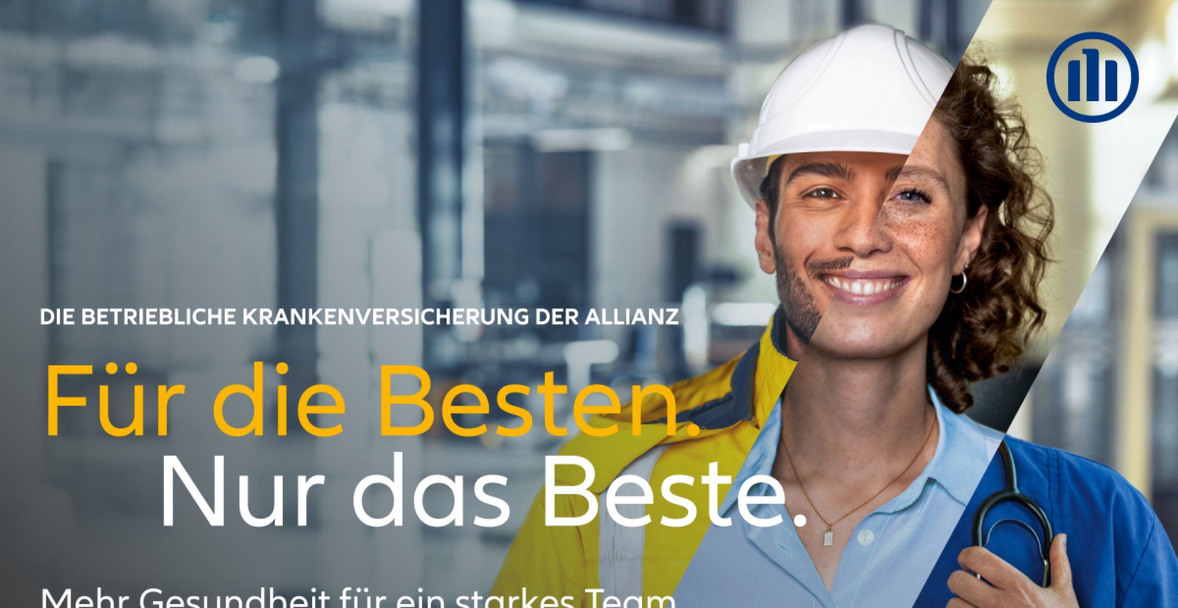 Für ein starkes Team: Die betriebliche Krankenversicherung.