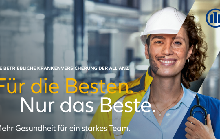 Für ein starkes Team: Die betriebliche Krankenversicherung.