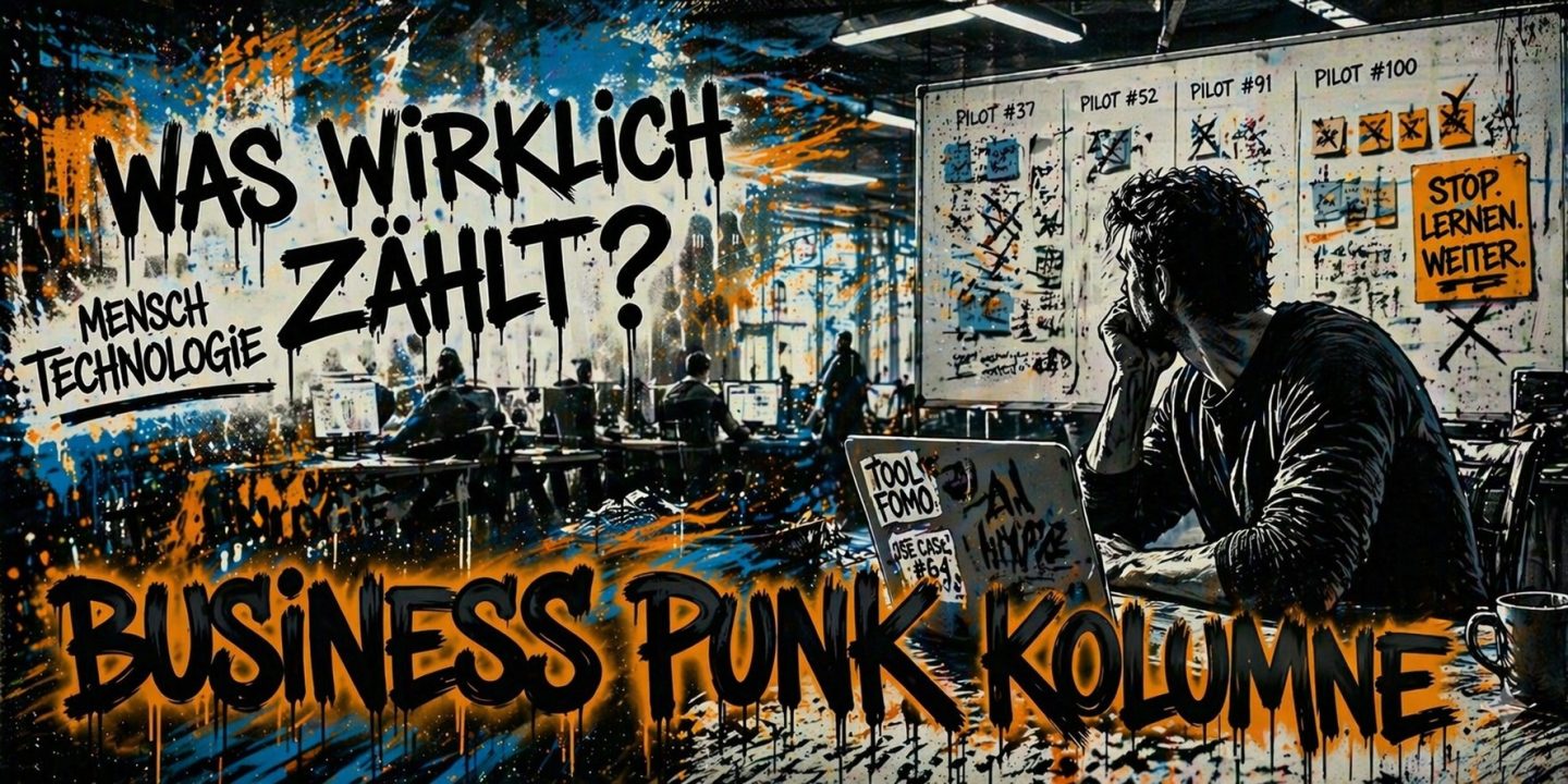 100 Pilotprojekte sind kein Plan. Kolumne “Tiefenstrom” von Matthias Hanschke.