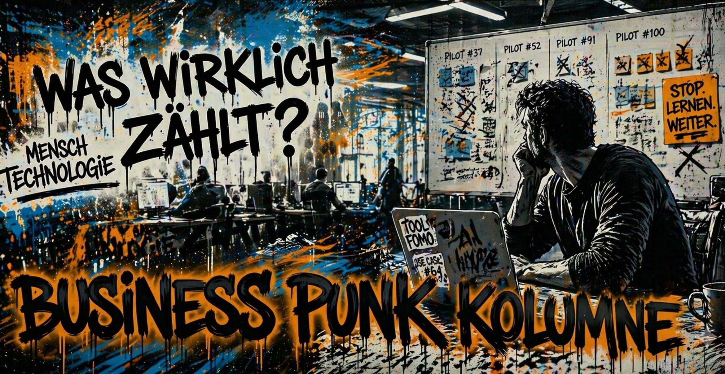 100 Pilotprojekte sind kein Plan. Kolumne “Tiefenstrom” von Matthias Hanschke.