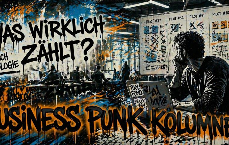 100 Pilotprojekte sind kein Plan. Kolumne “Tiefenstrom” von Matthias Hanschke.