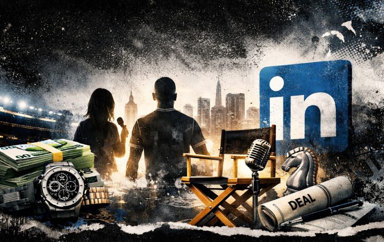 30 Millionen auf dem Konto. Und trotzdem ein LinkedIn-Post.