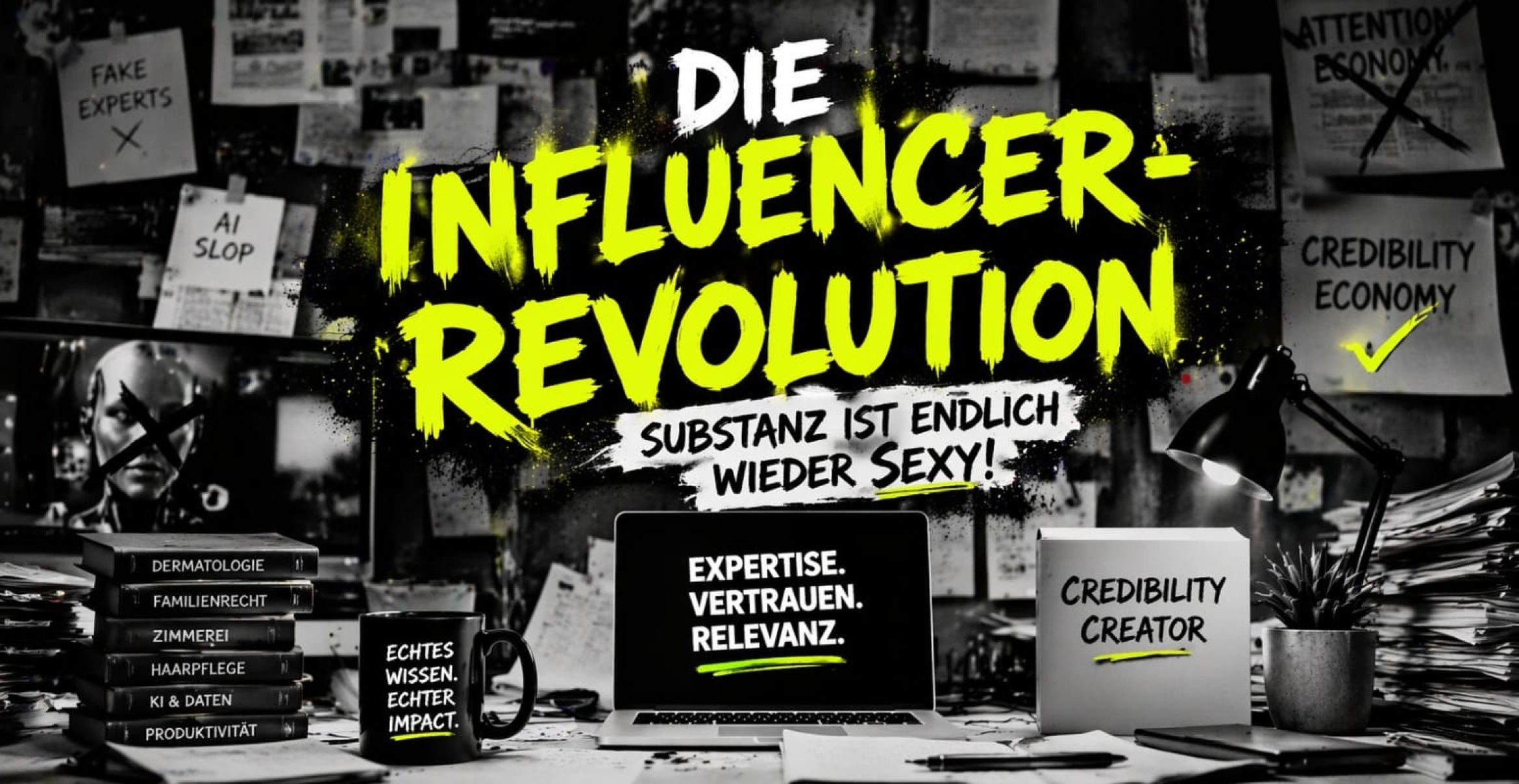 Die Influencer-Revolution: Warum Substanz wieder sexy ist.