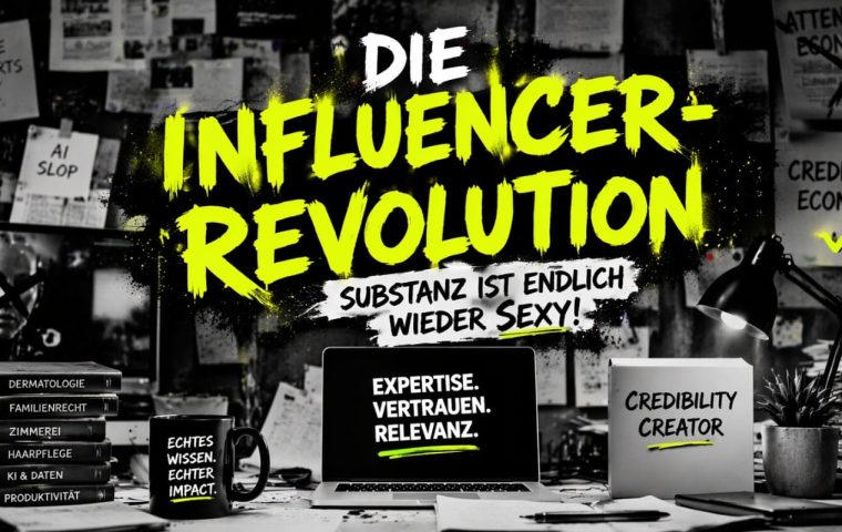 Die Influencer-Revolution: Warum Substanz wieder sexy ist.