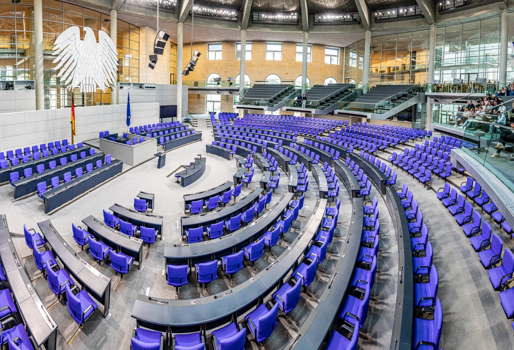 Der Bundestag in Berlin