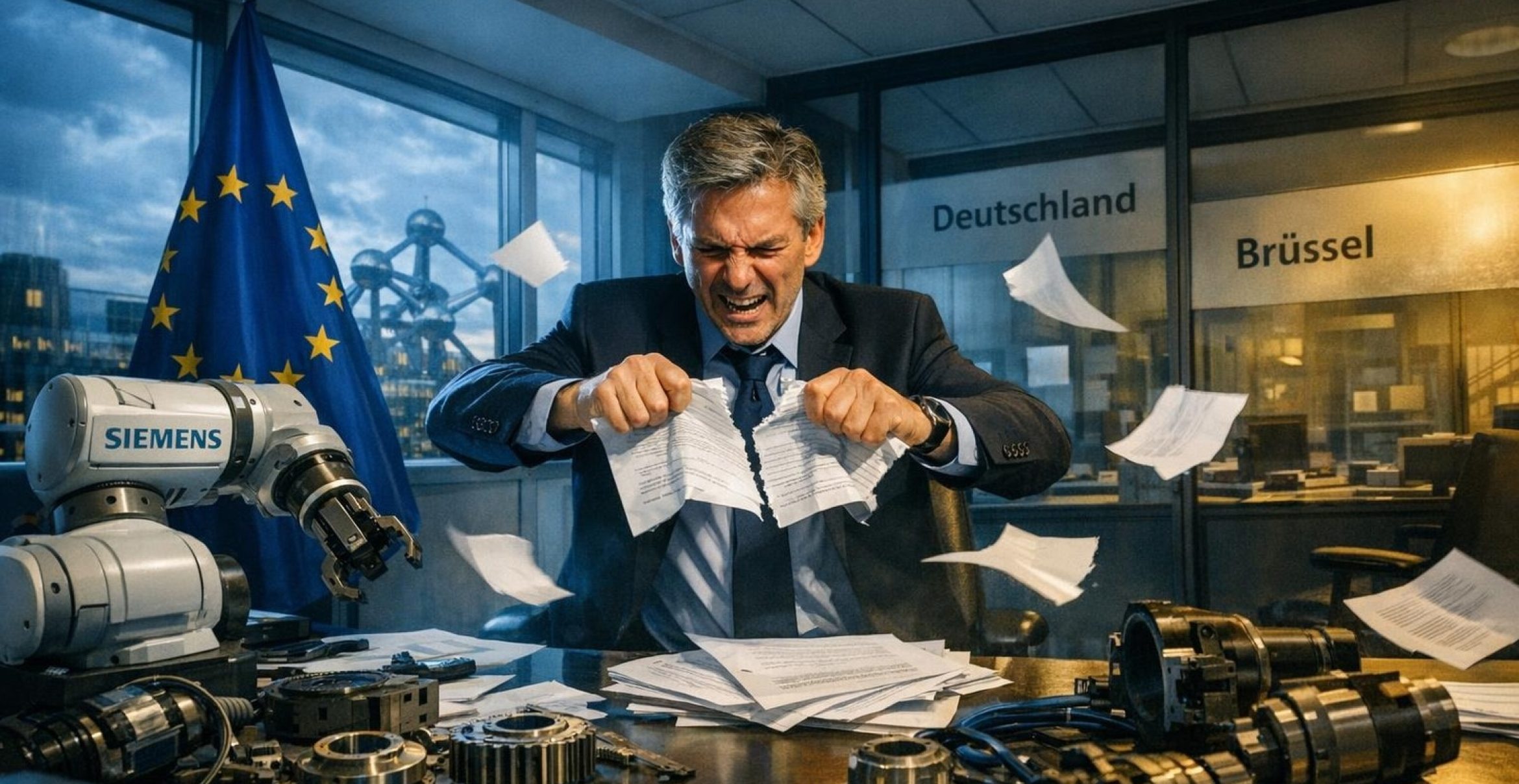 Brüssel kapituliert: Maschinenbau hebelt EU-AI-Act aus