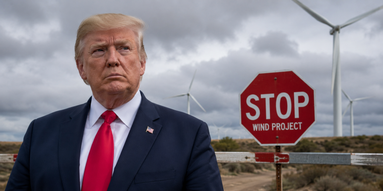 Trump gegen Windkraft: Jetzt eskaliert die Blockade