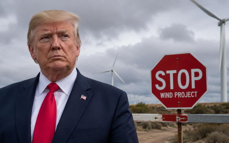 Trump gegen Windkraft: Jetzt eskaliert die Blockade