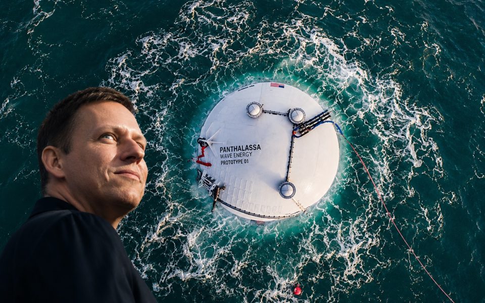 Peter Thiel investiert in Panthalassa Wellenkraftwerke (Symbolbild)