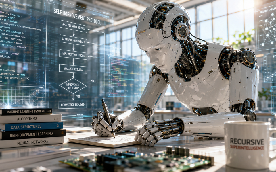 Recursive Superintelligence: KI beginnt sich selbst umzubauen