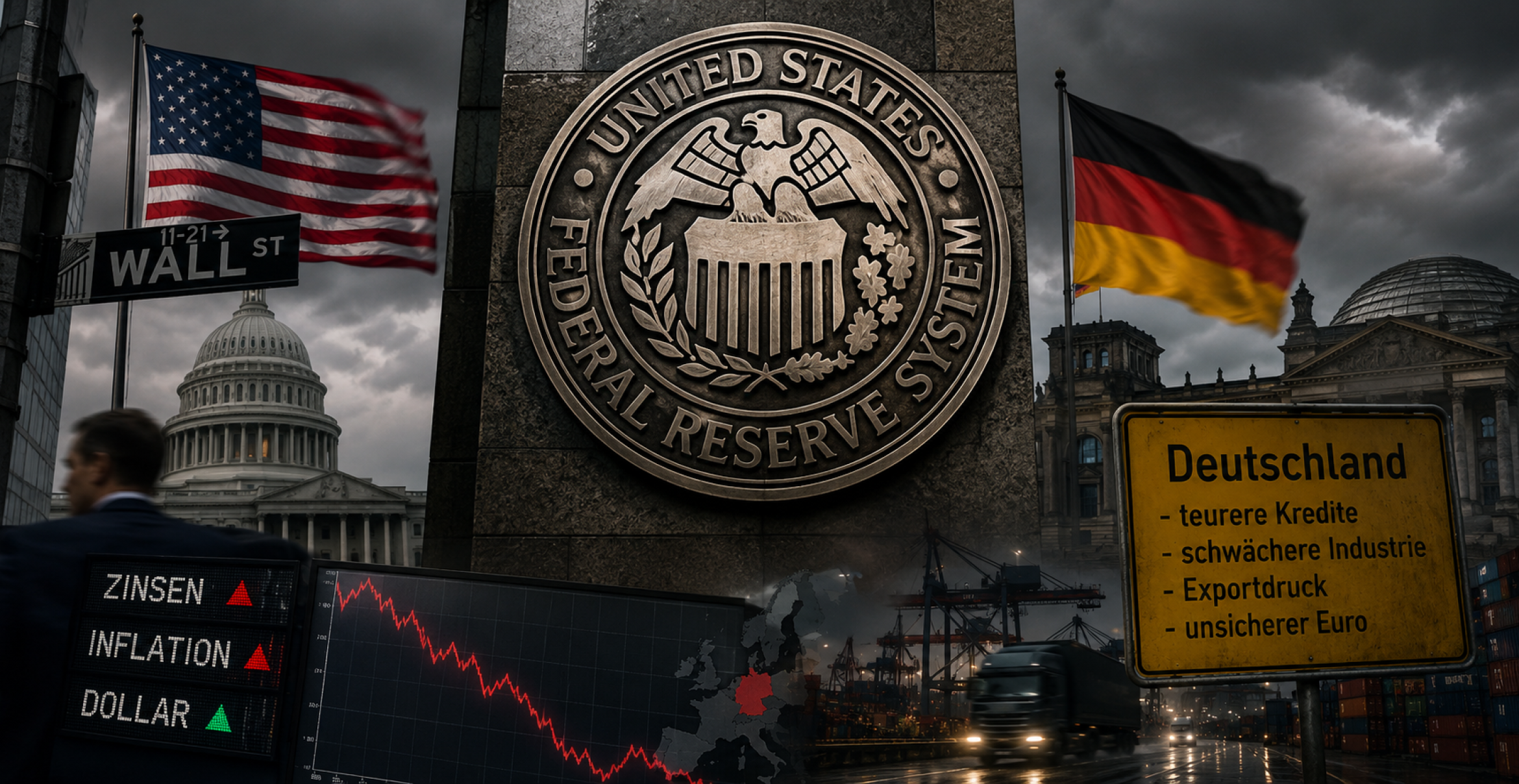 Fed auf Krawallkurs: Was Deutschland droht