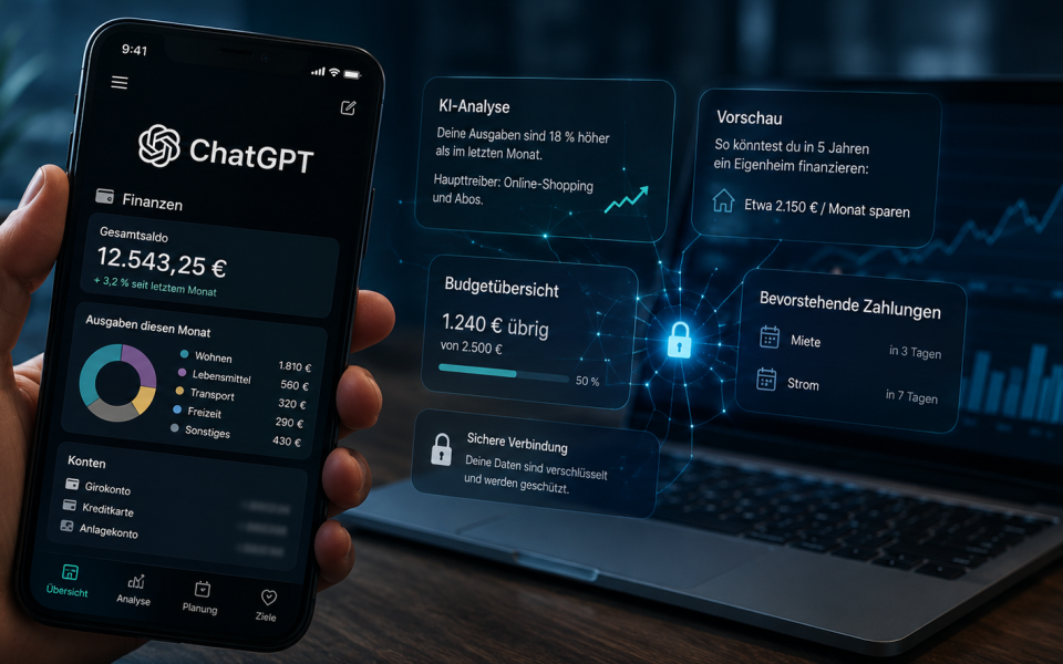Der nächste KI-Angriff: ChatGPT verbindet sich mit Banken