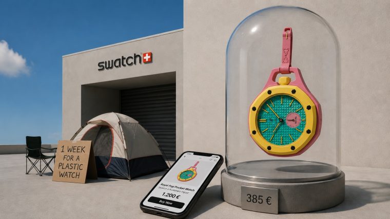 Swatch-Chaos: Tränengas für 385-Euro-Plastikuhren