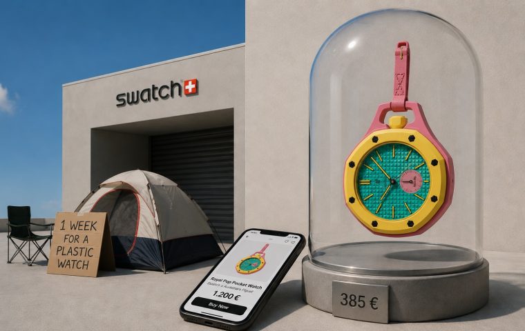 Swatch-Chaos: Tränengas für 385-Euro-Plastikuhren