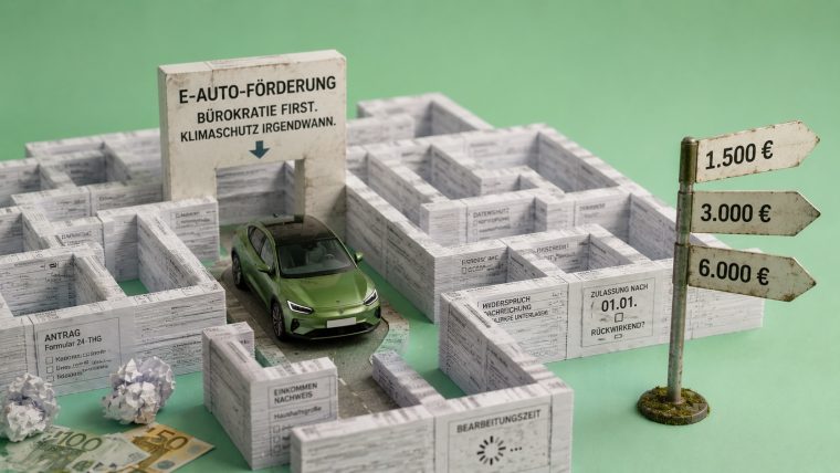 E-Auto-Prämie: Drei Milliarden für die falschen Leute