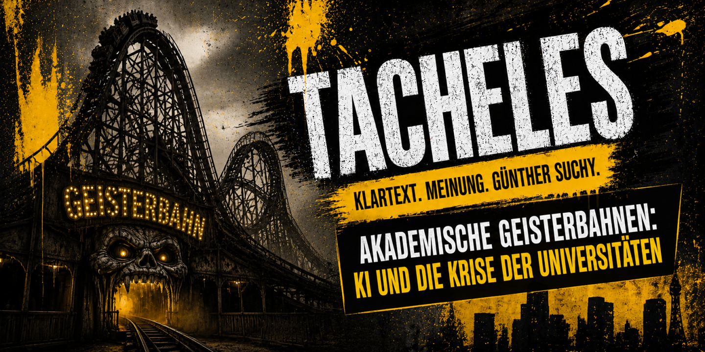 Akademische Geisterbahnen: KI und die Krise der Universitäten