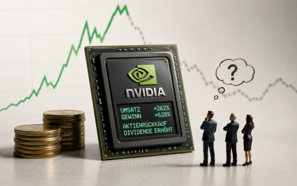 Die Investoren bleiben bei der Nvidia-Aktie skeptisch trotz guter Zahlen.