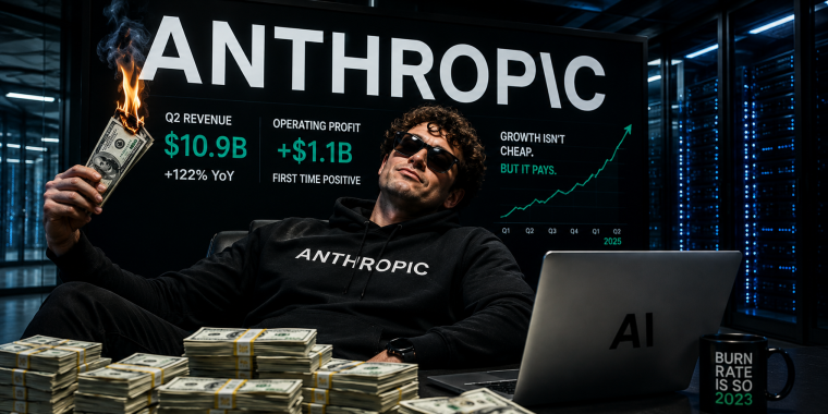 Anthropic macht Profit: KI kann mehr als nur verbrennen