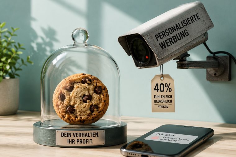 Personalisierte Werbung: 40 Prozent haben Angst