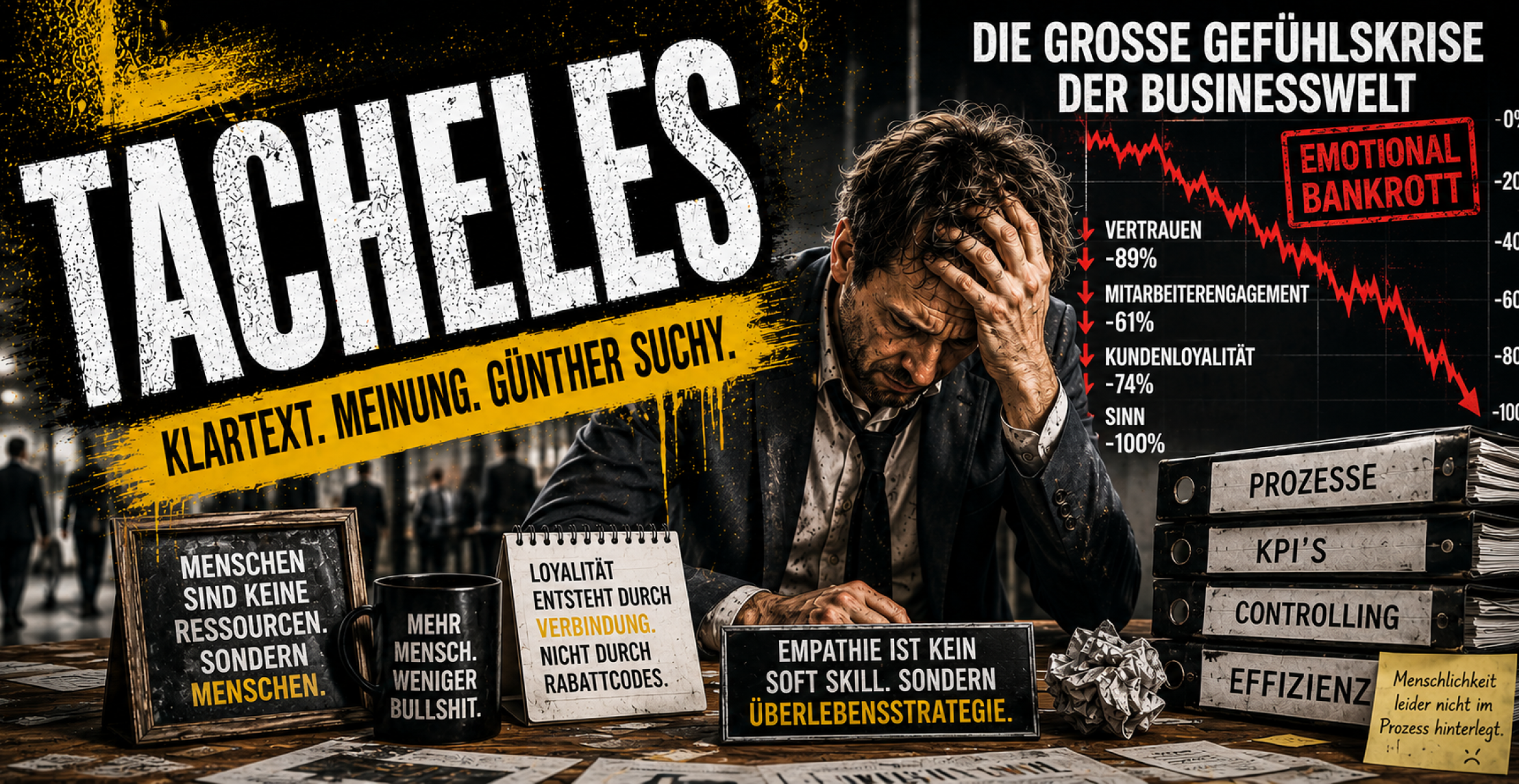 Die große Gefühlskrise der Businesswelt: Lost Companies