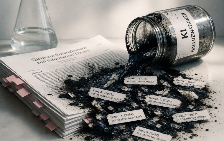 KI-Halluzinationen verseuchen die Wissenschaft – 147.000 Fake-Zitate