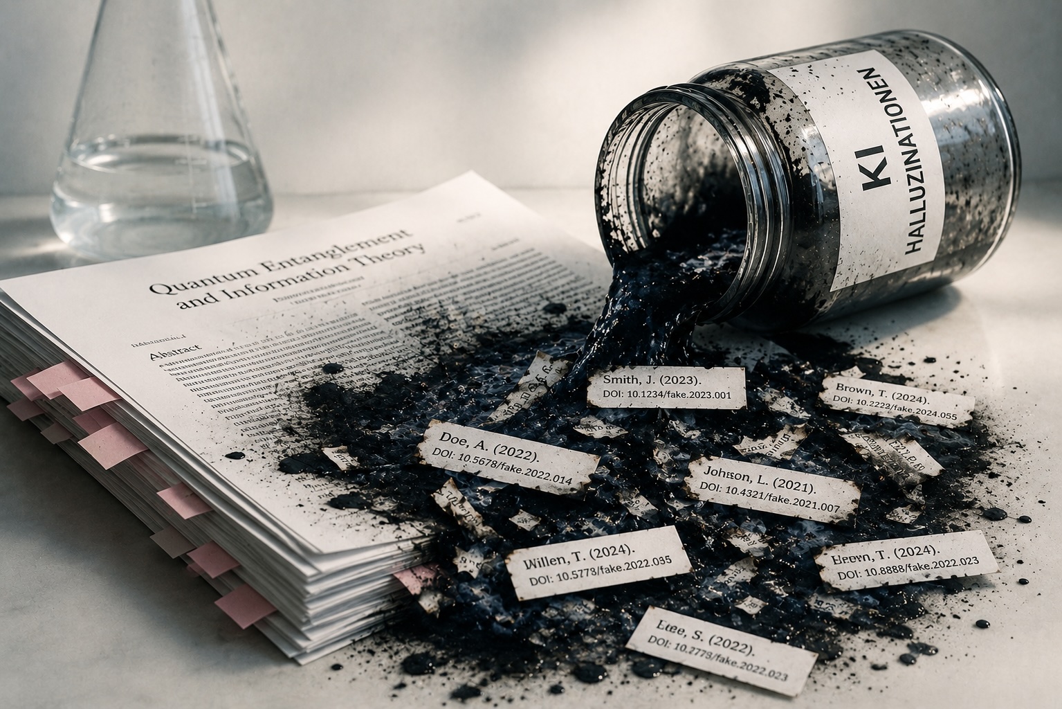 KI-Halluzinationen: Verschüttete Akademische Texte