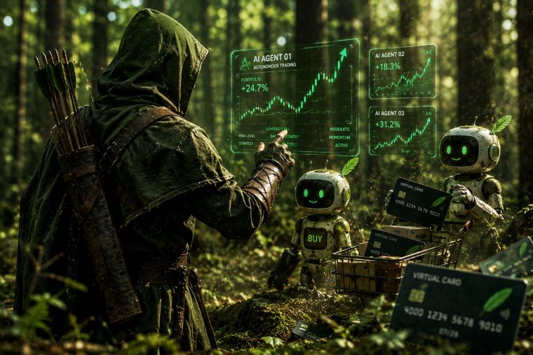 Robinhood lässt KI-Agenten an die Börse — und an deine Kreditkarte