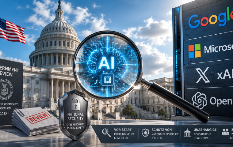 USA verschärfen KI-Kontrolle: Google, Microsoft und xAI öffnen ihre Modelle
