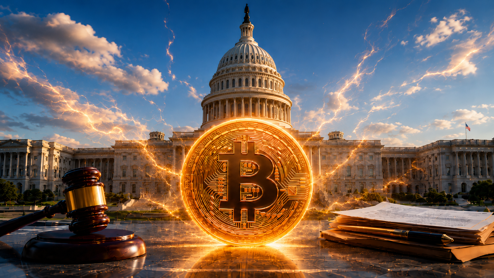 Der Clarity Act kann den Bitcoin Markt verändern.