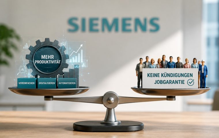 Siemens dreht an der Effizienz-Schraube – ohne Köpfe rollen zu lassen