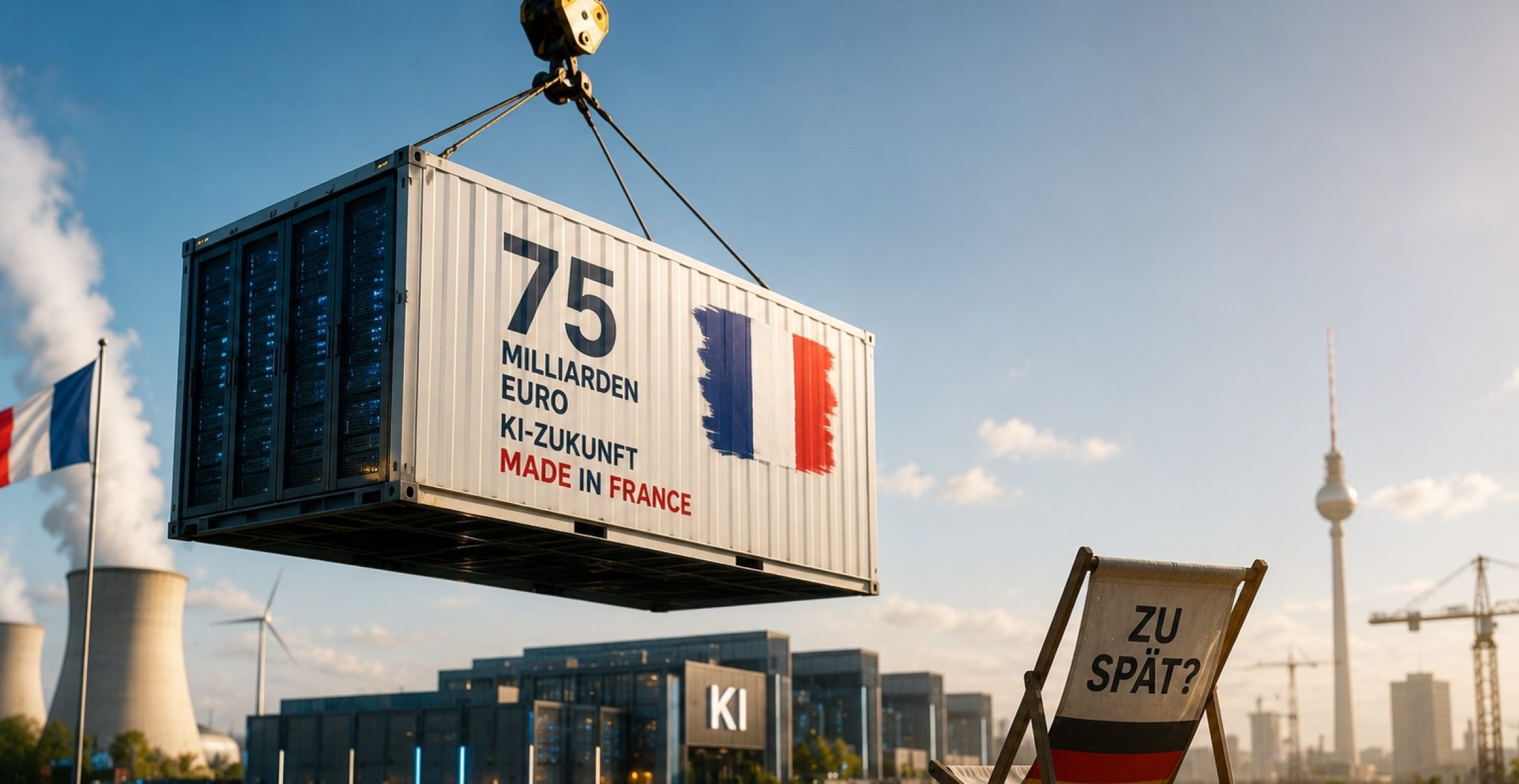 75 Mrd. für Europas KI-Kraftwerk: Warum Frankreich Deutschland abhängt