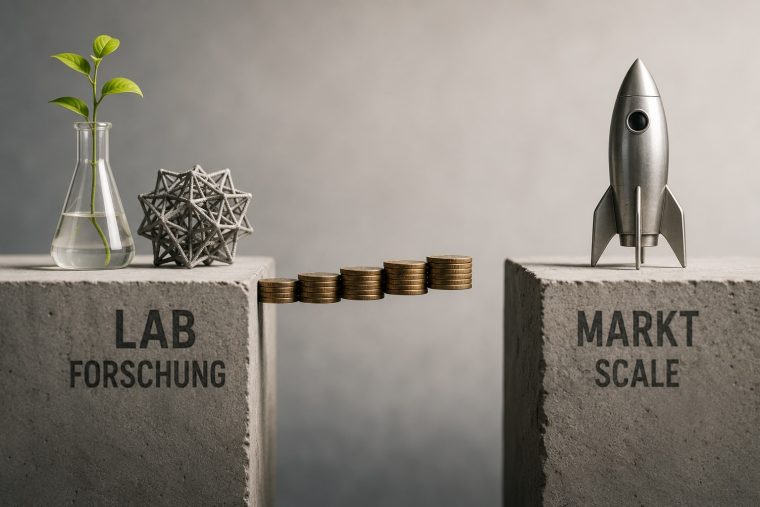 Warum Deutschlands DeepTech-Startups im Valley of Death verrecken