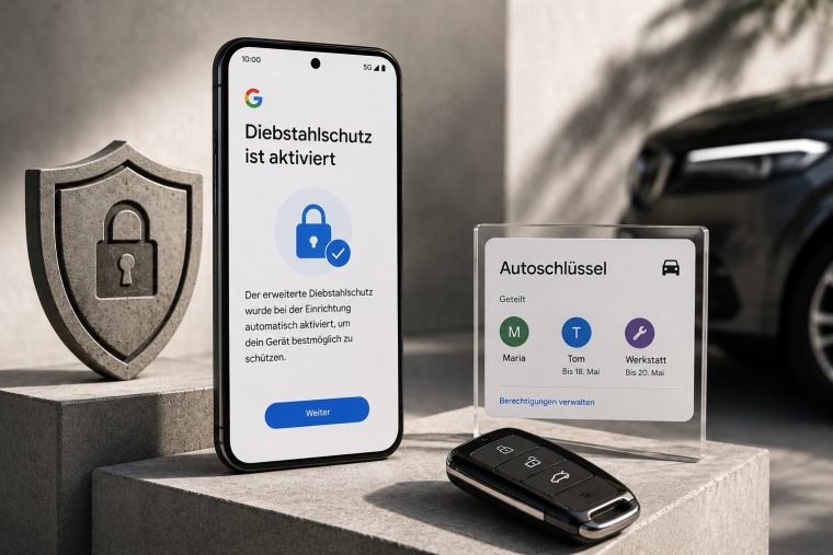 Google-Diebstahlschutz: Warum Millionen ihr Handy falsch sichern
