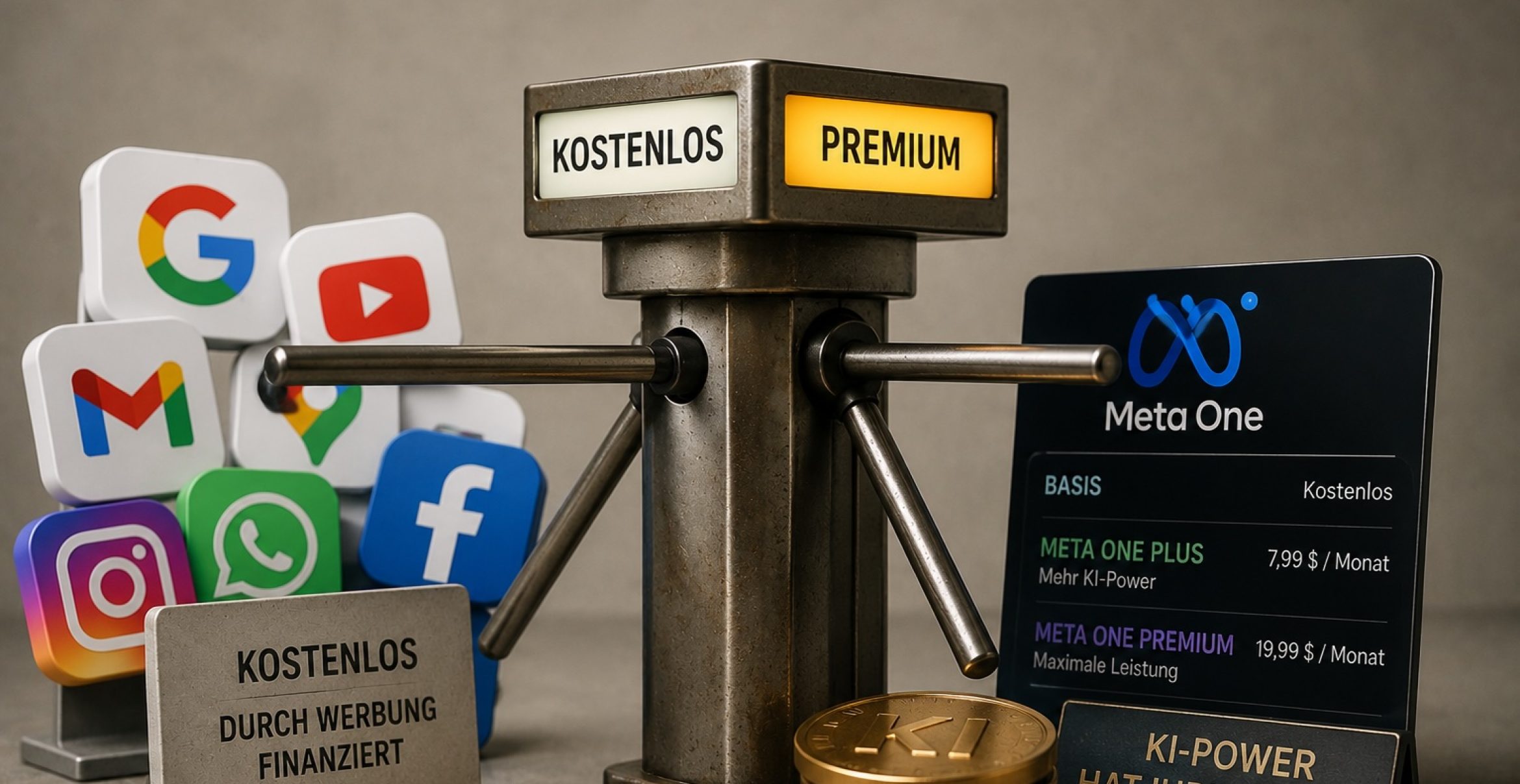 Das Ende des Gratis-KI-Zeitalters: Warum Meta und Google jetzt kassieren
