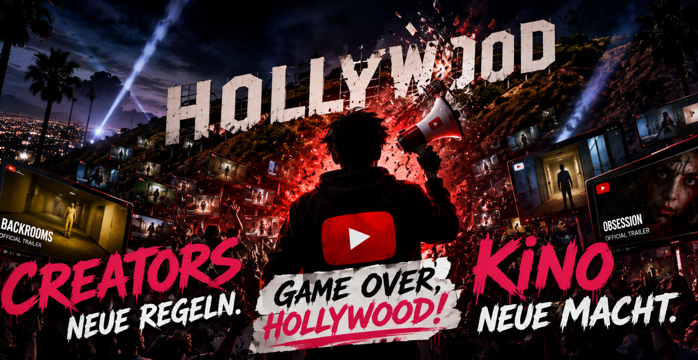 Creator Economy: Hollywoods Horror heißt YouTube