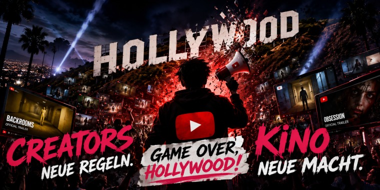 Creator Economy: Hollywoods Horror heißt YouTube