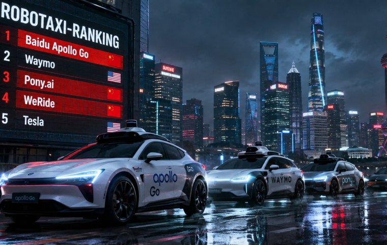 Chinas Robotaxis auf Pole: Autonome Machtverschiebung