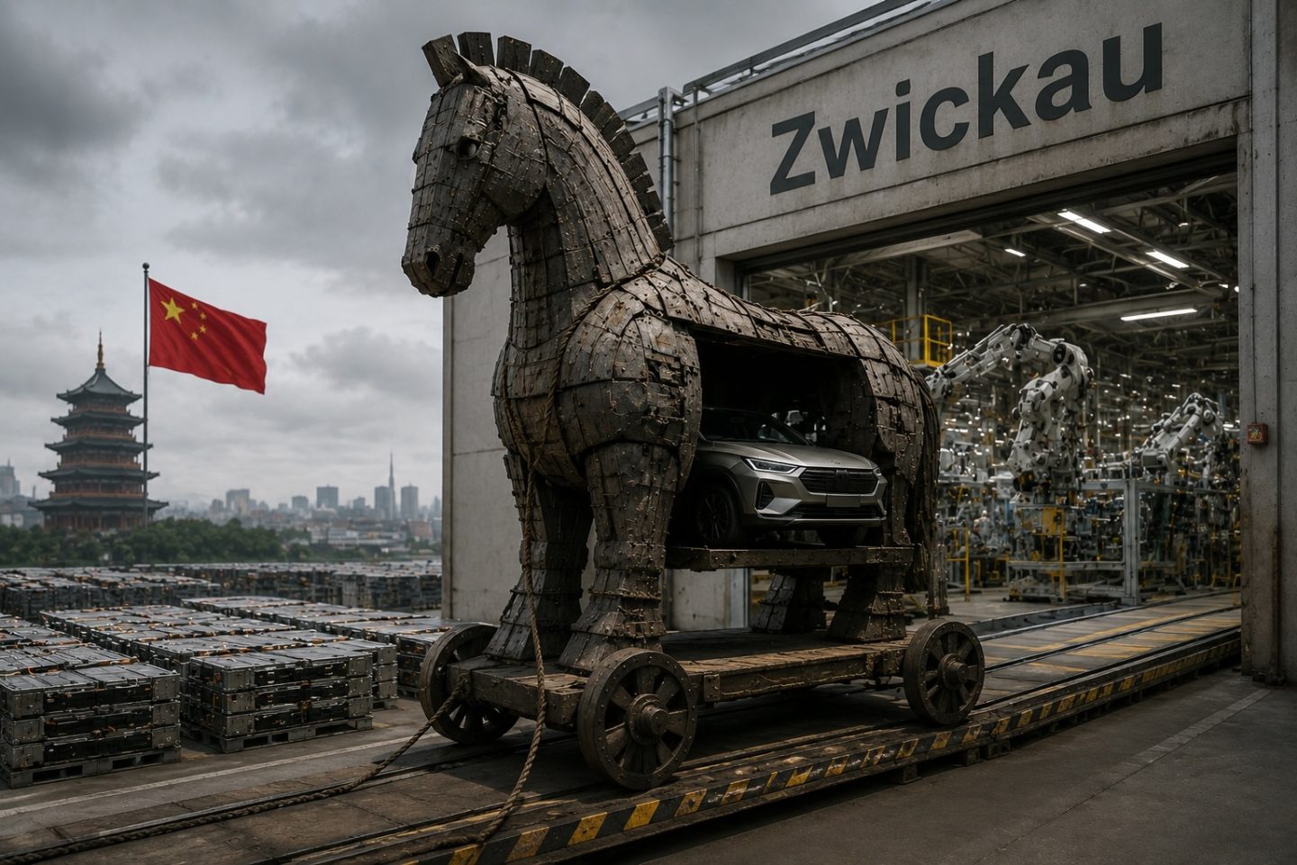 Chinas Auto-Invasion: VW soll den Feind ins Haus holen