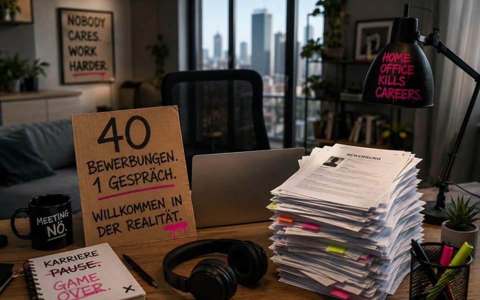 Home office frustration und Perspektive